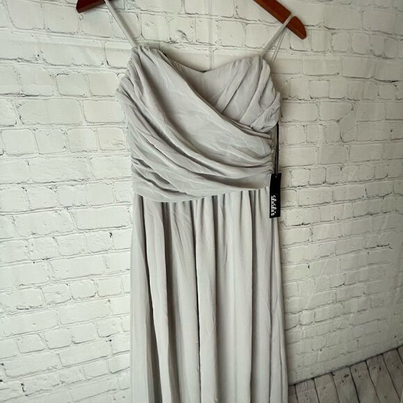 Lulus Moonlight Serenade Brown Strapless Maxi Dress - Picture 3 of 12